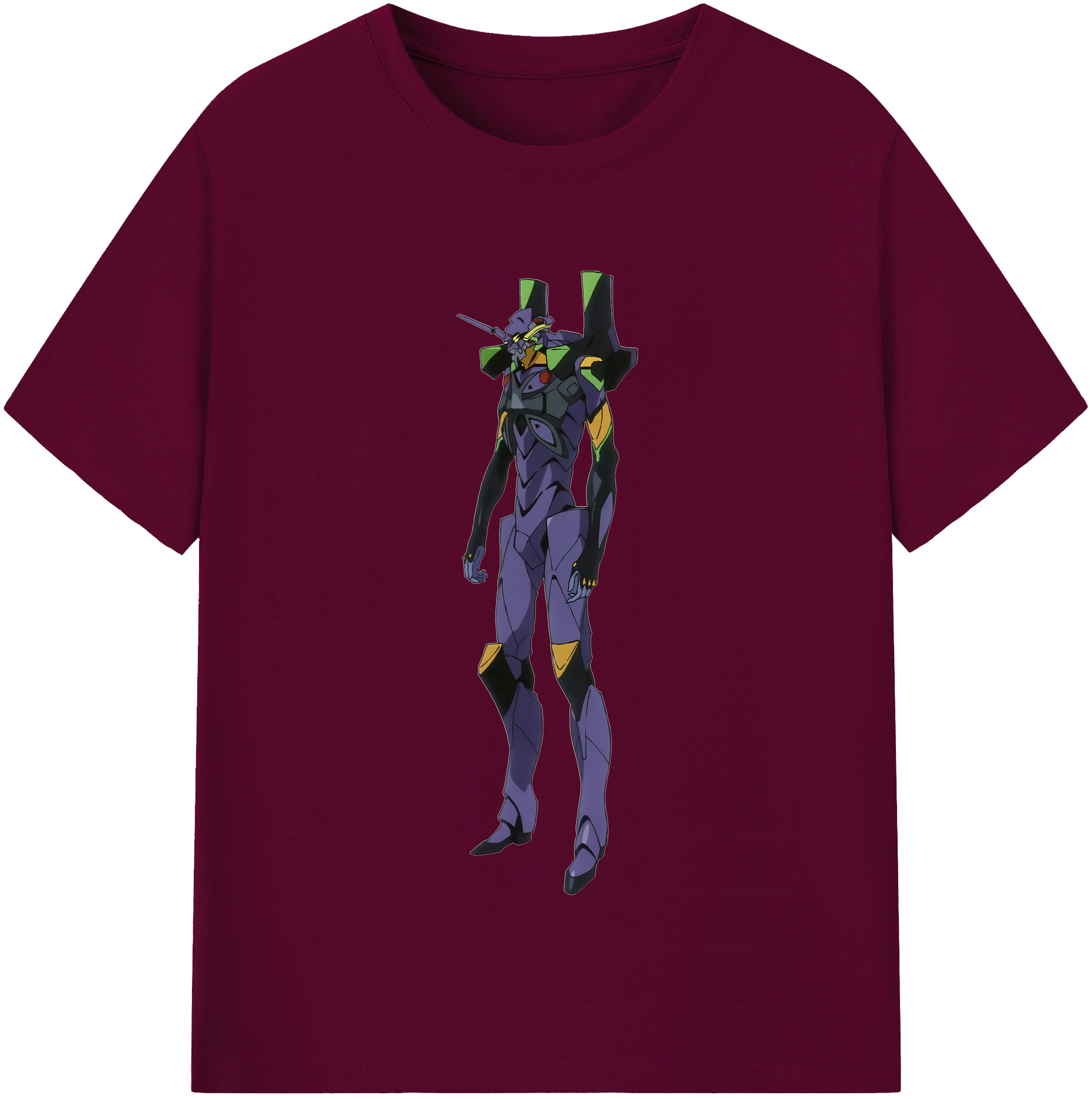 （画像用） EVA 新世紀エヴァンゲリオン レディースカジュアルプリントTシャツ（綿100％）
